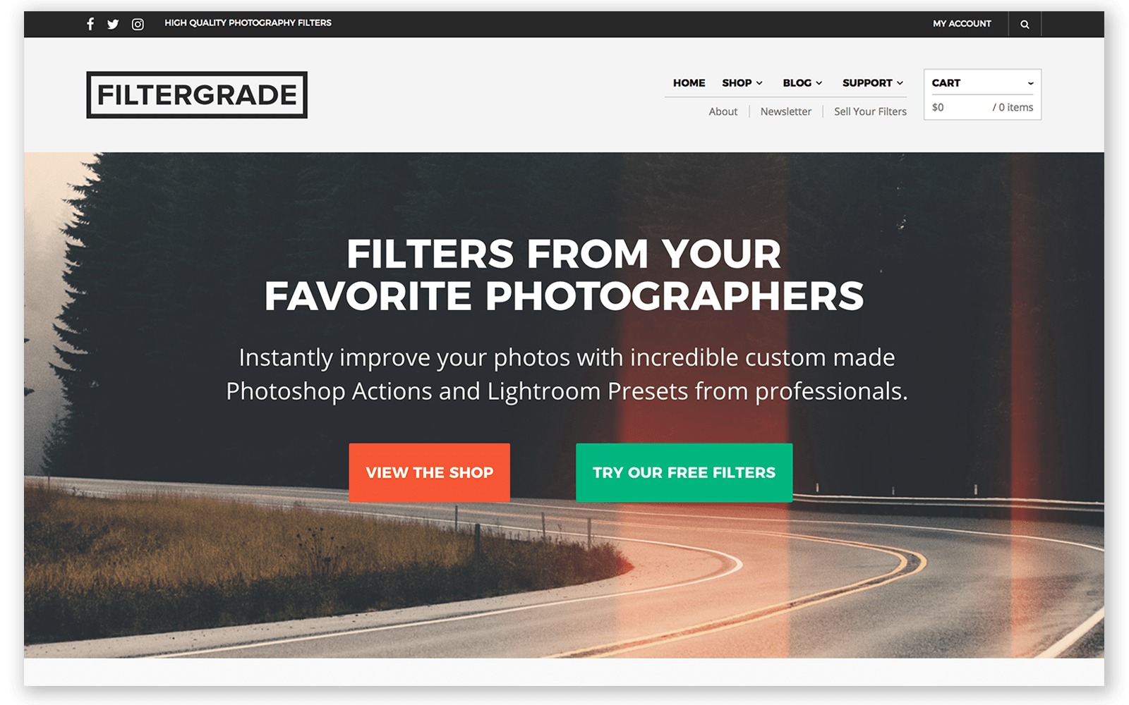 filtergrade website