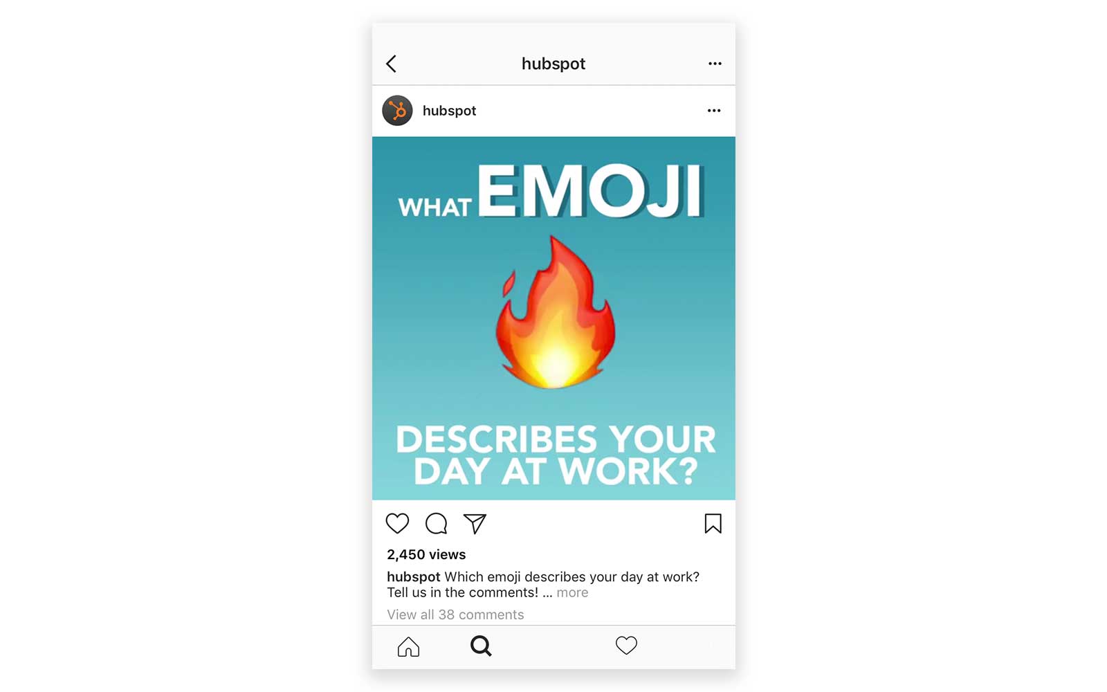 instagram post hubspot