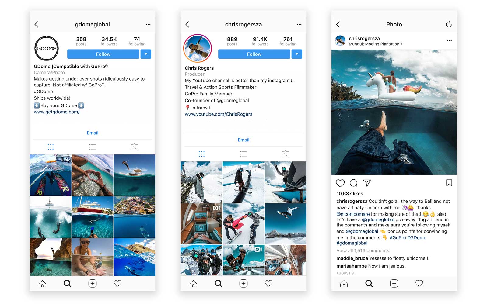 instagram giveaway contest gdomeglobal chrisrogersza
